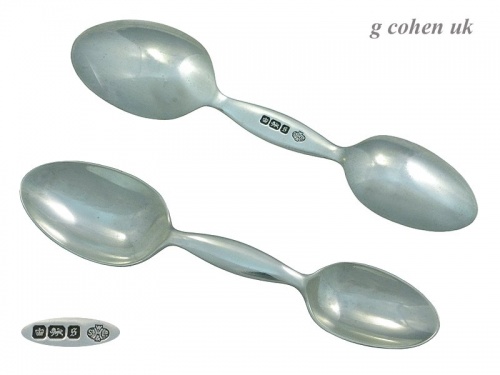 Antique Silver  Medicine Spoon 1910